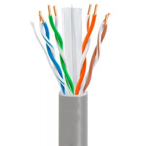 FS17003 Cat6 U-UTP ethernet installation cable CMR CMP rated