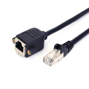 FSP4004 Ethernet Panel mount extension cable