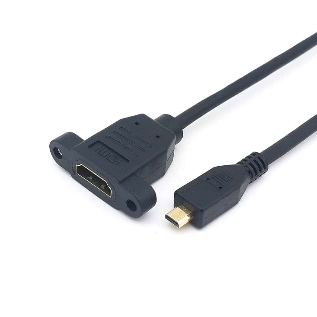 FSP1003.jpg Кабель для крепления на панель Micro HDMI - HDMI