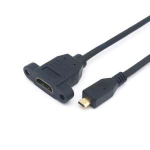 Micro-HDMI-auf-HDMI-Kabel zur Panelmontage