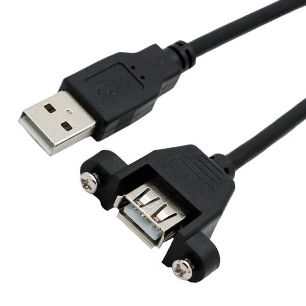 كابل USB من النوع A للتركيب على اللوحة