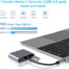 FS16626C-3.jpg 4-в-1 USB C - адаптер-концентратор PD