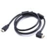 FS11005B-3.jpg Позолоченный правый левый вверх-вниз угловой HDMI-кабель