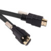 FS11006-1.jpg Кабель HDMI с разъемом «папа-папа» и промышленным фиксирующим винтом
