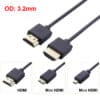 FS11008-2.jpg Сверхтонкий высокоскоростной тонкий кабель HDMI 2.0