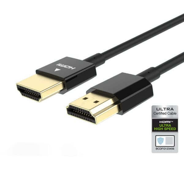 كابل HDMI 2.1 عالي السرعة 8K رفيع ومرن