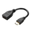 FS11204-1.jpg Кабель Mini HDMI-HDMI «папа-мама» 0,15 м