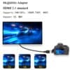 FS11624-4.jpg Переходник-соединитель 8K Mini HDMI - HDMI
