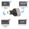FS11625-3.jpg Соединитель 8K Micro HDMI Male to HDMI Female