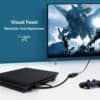 FS11701-10.jpg DP - HDMI アダプター 4K 60Hz ビデオ解像度サポート