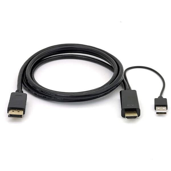 كابل محول نشط من HDMI إلى Displayport