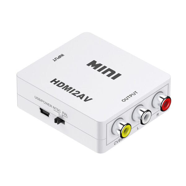 محول كابل HDMI إلى 3 RCA AV