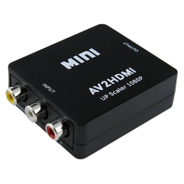 Convertisseur AV Composite 3 RCA vers HDMI Adaptateur