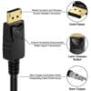 FS12001-4k-DisplayPort-кабель-4.jpg Кабель DisplayPort-DisplayPort