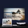 FS12304-ミニディスプレイポート-VGA アダプタケーブル 4.jpg Mini DisplayPort 1.2 (Thunderbolt 2) から VGA への変換ケーブル