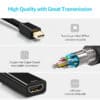 FS12401-ミニディスプレイポート-HDMIメスアダプター-4.jpg Mini DisplayPort Thunderbolt 2 - HDMIコンバータ(最大4K 60Hz)