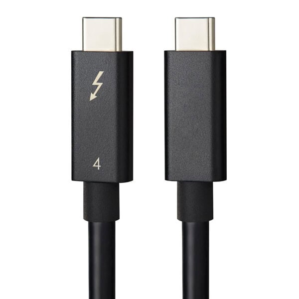كابل Thunderbolt 4، 8K، 100 واط، 40 جيجابت في الثانية