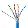 FS17007-cat6a-s-ftp-ethernet-installation-massenkabel.jpg S/FTP geschirmtes und foliertes Twisted Pair Cat6a-Meterkabel