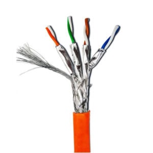 Экранированный фольгированный витой кабель Ethernet Cat 7A S/FTP для монтажа