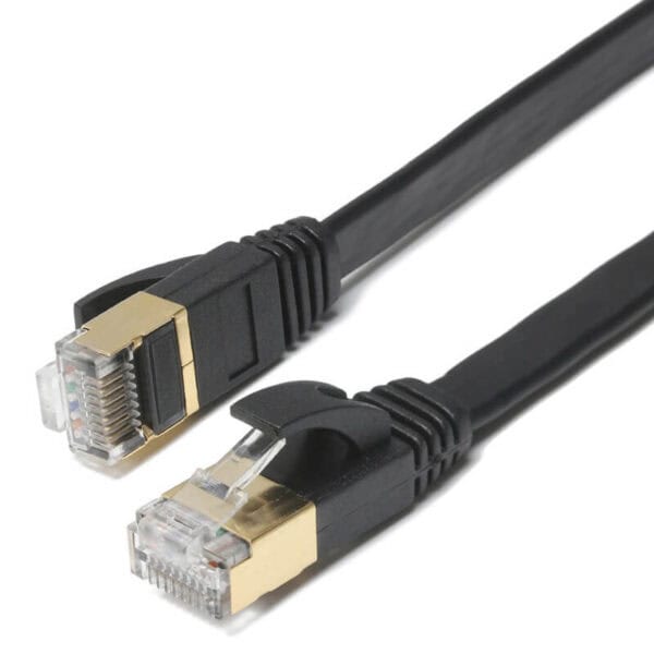 كابل شبكة مسطح U/FTP RJ45 Shield Cat7