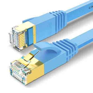 كابل شبكة محلية مسطح من نوع Cat 8 U/FTP Ethernet