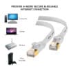 FS17109F-3.jpg كابل شبكة مسطح U/FTP RJ45 Shield Cat7