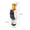 FS17201-4.jpg Модульный разъем RJ45 Cat8 без инструментов