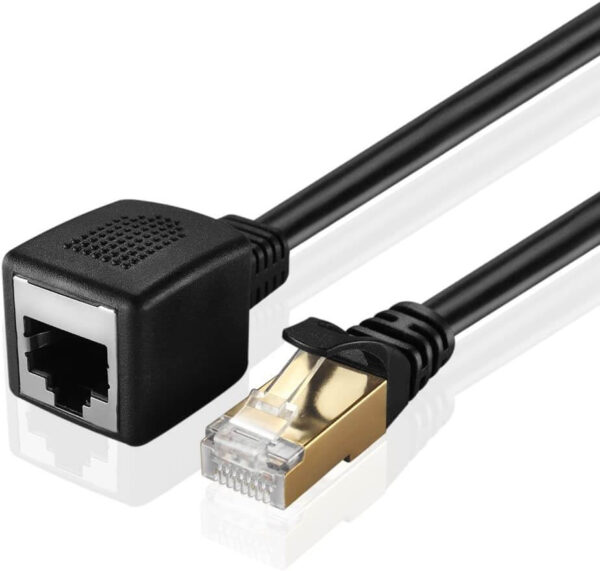 RJ45-Netzwerk-Verlängerungskabel, Stecker auf Buchse, Ethernet