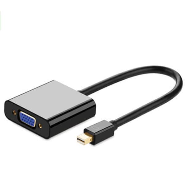 محول Mini DisplayPort 1.2 إلى VGA محول Mini DP إلى VGA بدقة 1080 بكسل