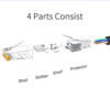 FS17107-6.jpg Тонкий кабель Ethernet Cat6 Cat6A