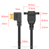 FSP1001E-4.png كابل HDMI 2.0 بزاوية 4K مثبت على اللوحة