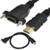 FSP1001C-3.jpg Короткий кабель-подовжувач HDMI 4K Male – HDMI Female