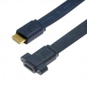 8K Панельный плоский HDMI-удлинительный кабель «папа-мама»