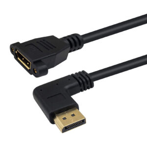 كابل تثبيت لوحة DisplayPort بزاوية