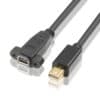FSP1025.jpg Cabo de montagem em painel Mini DisplayPort