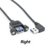 FSP1062-5.jpg كابل USB 3.0 A بزاوية للتركيب على اللوحة