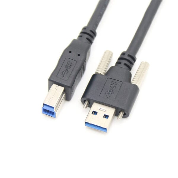 كابل USB 3.0 A إلى B للتركيب على اللوحة