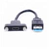 FSP1080-3.jpg كابل تمديد USB C إلى USB 3.0 A أنثى إلى ذكر مثبت على اللوحة