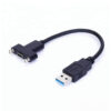 FSP1080-4.jpg كابل تمديد USB C إلى USB 3.0 A أنثى إلى ذكر مثبت على اللوحة