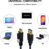 FSP1082-4.jpg كابل تركيب لوحة USB 3.0 A إلى USB Type-C