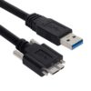 FSP1085-1 パネルマウント Micro USB 3.0 オス - USB A オス ケーブル