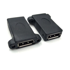محول DisplayPort أنثى إلى أنثى موصل لوحة التثبيت