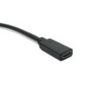FSP2005-3.jpg Cabo de extensão USB 3.1 tipo C de ângulo esquerdo para montagem em painel