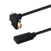 FSP2006.jpg Cabo USB 3.1 tipo C para montagem em painel com ângulo para cima