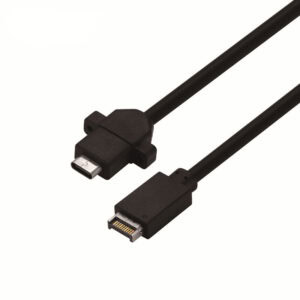Cable USB tipo E para montaje en panel