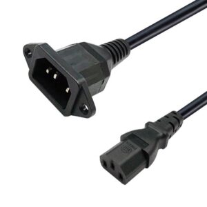 IEC C14 auf C13 Stromkabel für die Panelmontage