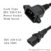FSP2051-2.jpg IEC C14 auf C13 Stromkabel für die Panelmontage