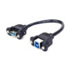 Câble de montage sur panneau FSP1077USB-3.0-BF-vers-AF Câble USB 3.0 A vers B pour montage sur panneau femelle vers femelle