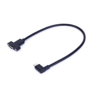 USB 3.1 USB C 90 Degree Cable Male to Female