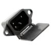 FSP3071-4.jpg AC防水C14オス-メス電源ソケット(カバー付き)